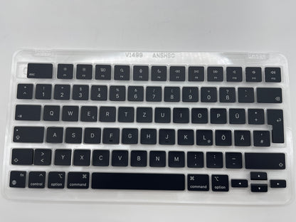 Macbook Air M2 ERSATZ TASTE KEY  A2681  A2941 A3113 A3114 Tastenkappe Taste Blau Mitternacht