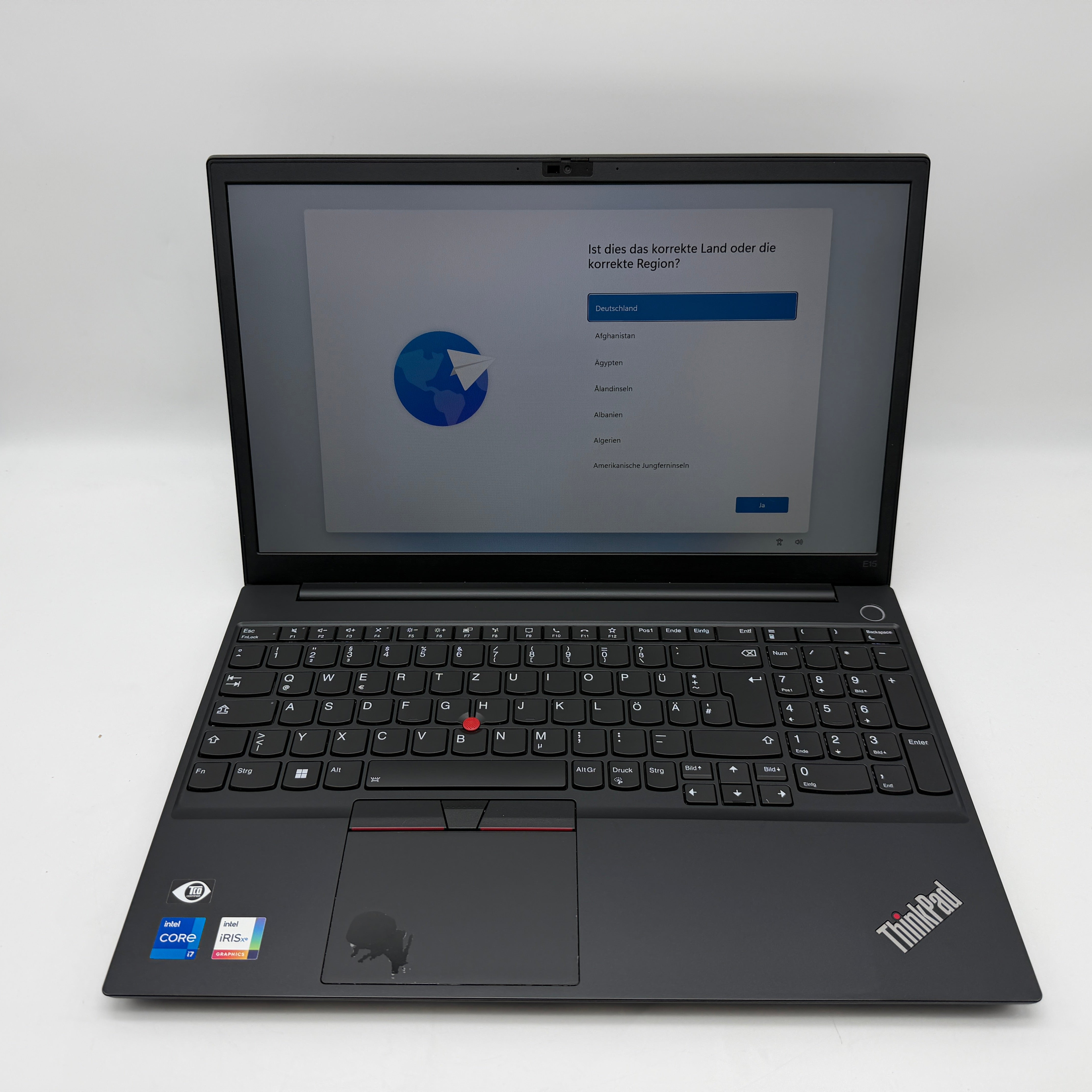 Lenovo Thinkpad E15 G4 Notebook i7-1255U 1,7 GHz 16GB 512GB SSD Deutsch MwSt.