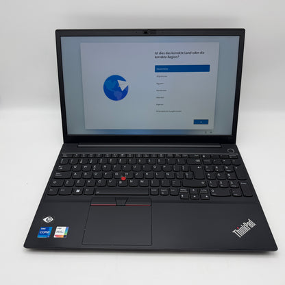 Lenovo Thinkpad E15 G4 Notebook i7-1255U 1,7 GHz 16GB 512GB SSD Spanisch MwSt.