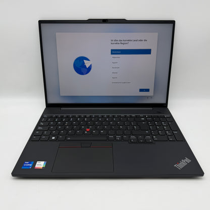 Lenovo Thinkpad E16 G1 i7-1355U 1,7 GHz 16GB 512GB Spanisch MwSt. #PSW199