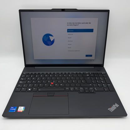 Lenovo Thinkpad E16 G1 i7-1355U 1,7 GHz 16GB 512GB Spanisch MwSt. #PSW210