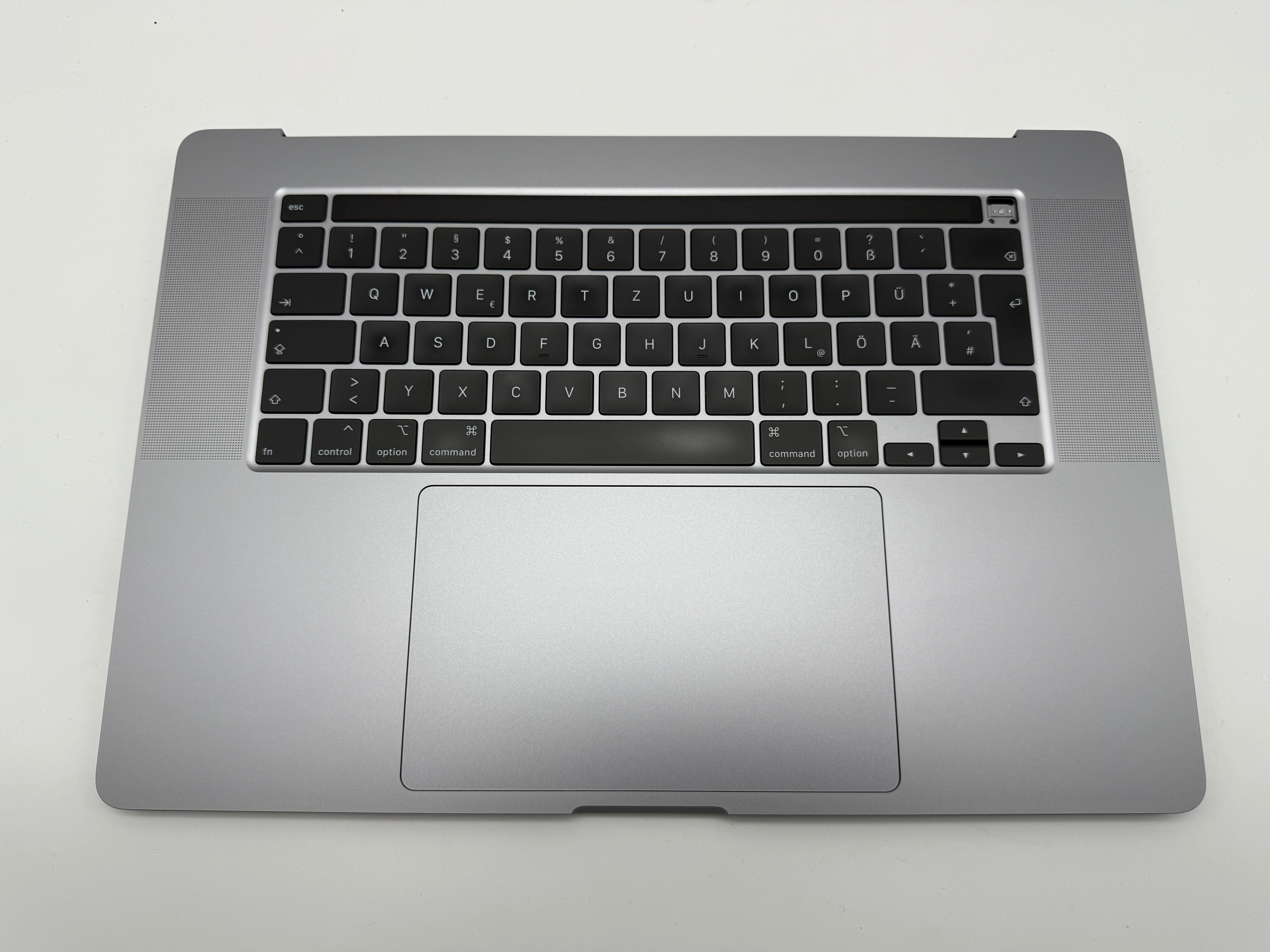 MacBook Pro 16" 2019 A2141 Grau Topcase Tastatur Trackpad Akku QWERTZ #T814