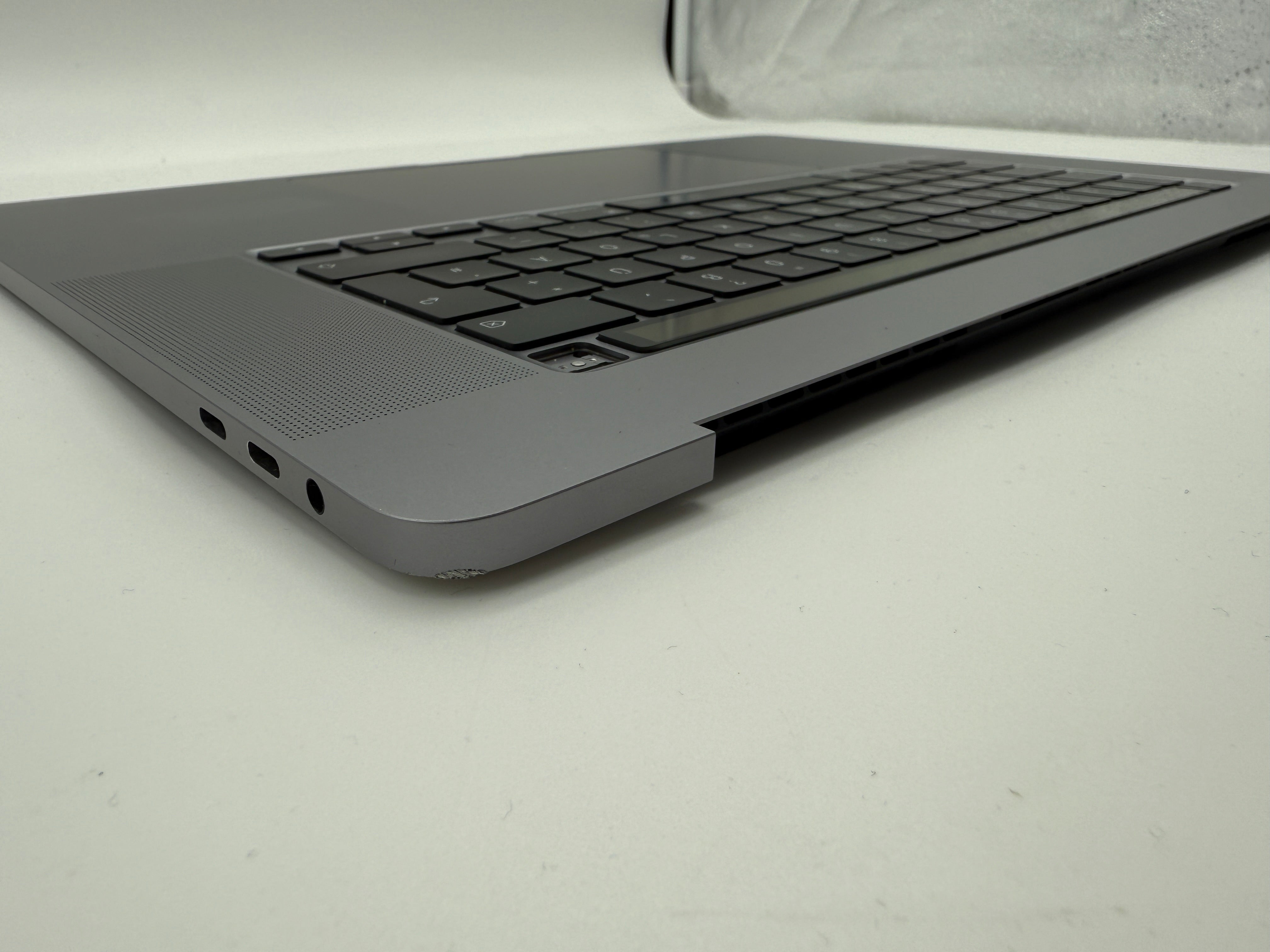 MacBook Pro 16" 2019 A2141 Grau Topcase Tastatur Trackpad Akku QWERTZ #T814