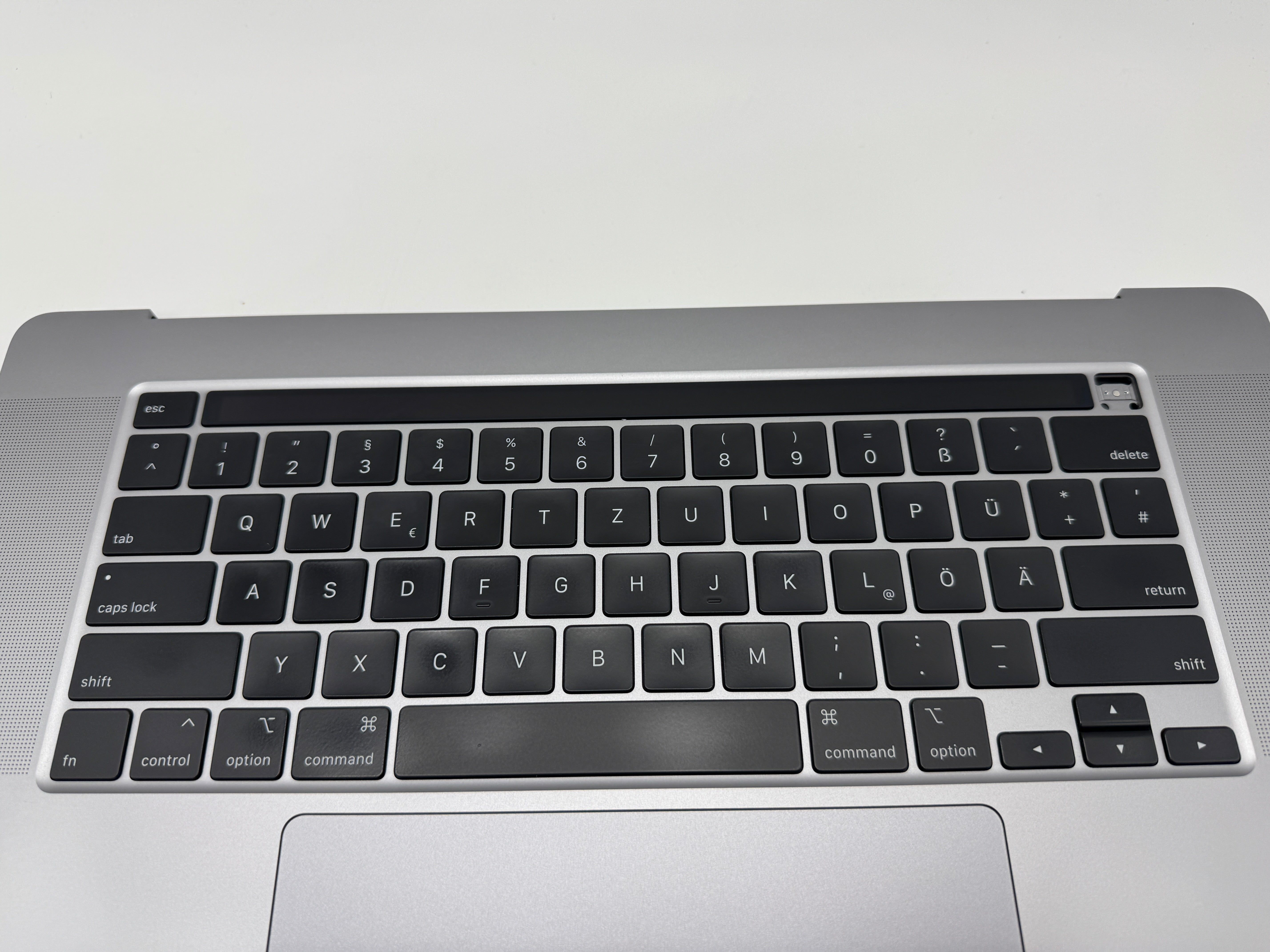 MacBook Pro 16" 2019 A2141 Grau Topcase Tastatur Trackpad Akku #T697