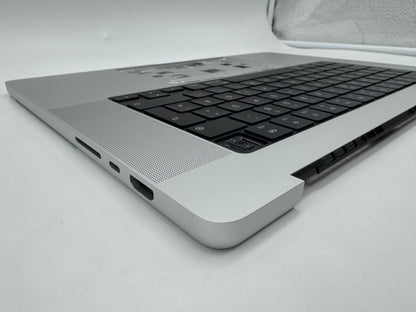 Macbook Pro 16" 2021 A2485 Topcase QWERTZ Tastatur Silber Spacegrau