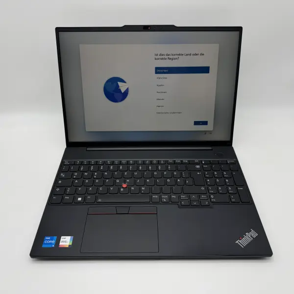 Lenovo ThinkPad E16 16"  1,3GHz Intel Core i7-1355U 16GB 512GB  Schwarz