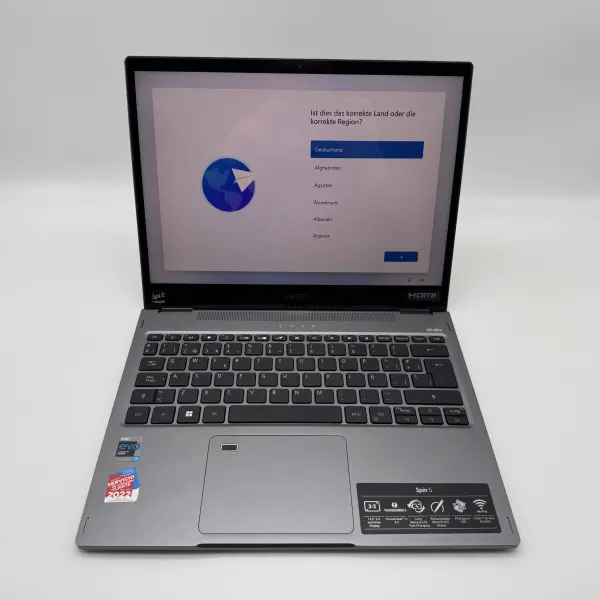 Acer Acer Spin 5  13,5" SP513-55N 2,8GHz Intel Core i7-1165G7 16GB 512GB  Silber