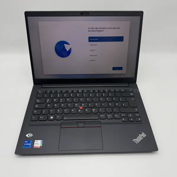 Lenovo Thinkpad 14" E14 G4 1,7GHz i7-1255U 16GB 512GB  Schwarz