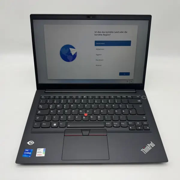 Lenovo Thinkpad 14" E14 G4 1,7GHz i7-1255U 16GB 512GB  Schwarz