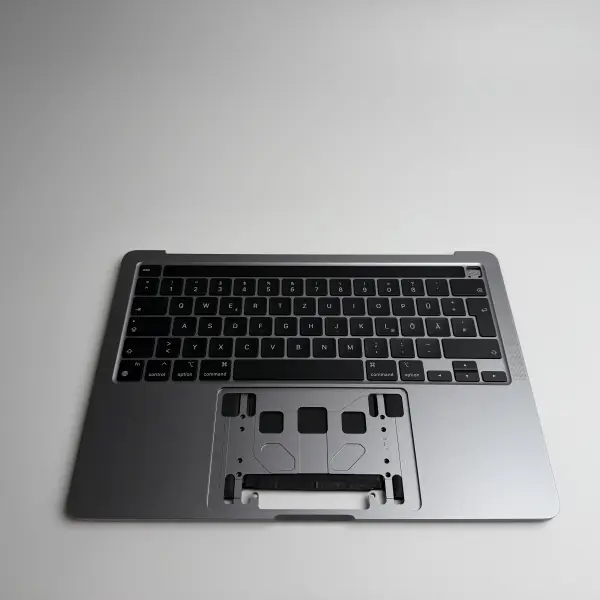 Macbook Pro 13" A2338 2020 2022 Topcase Tastatur Akku  QWERTZ Spacegrau Grade A