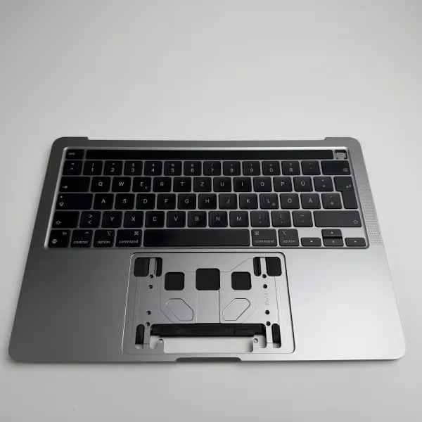 Macbook Pro 13" A2338 2020 2022 Topcase Tastatur Akku  QWERTZ Spacegrau Grade B
