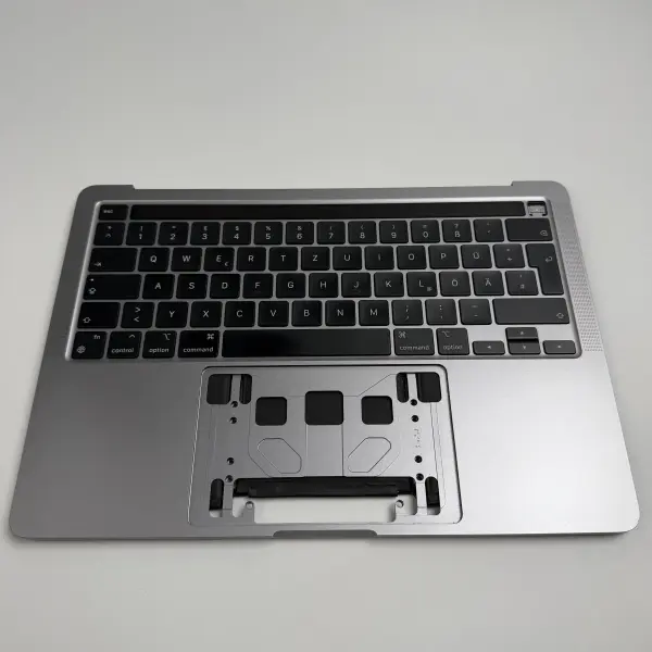 Macbook Pro 13" A2338 2020 2022 Topcase Tastatur Akku  QWERTZ Spacegrau Grade C
