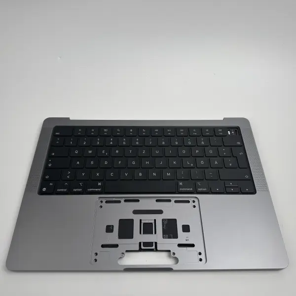 Macbook Pro 14" A2442 2021 Topcase Tastatur Akku QWERTZ Spacegrau