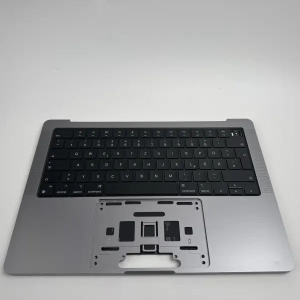 Macbook Pro 14" A2442 2021 Topcase Tastatur Akku QWERTZ Spacegrau C