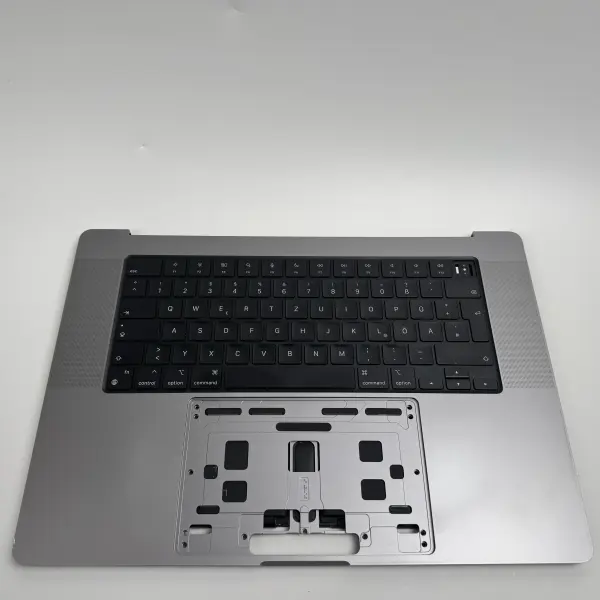 Macbook Pro 16" A2485 2021 Topcase Tastatur Akku QWERTZ Spacegrau C
