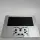 Macbook Pro 16" A2485 2021 Topcase Tastatur Akku QWERTZ Silber