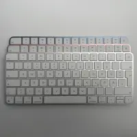 Apple Magic Keyboard A2450 QWERTZ Deutsch Silber Blau Rot...