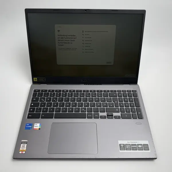 Acer Chromebook 15,6" CB515-1W 4,2GHz i5-1135G7 8GB 512GB  Silber