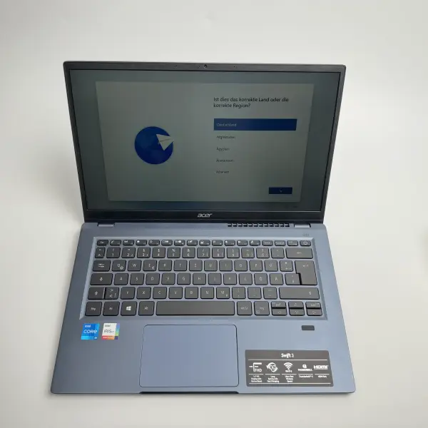 Acer Swift 14" SF314-511 2,42GHz i5-1135G7 16GB 512GB  Blau