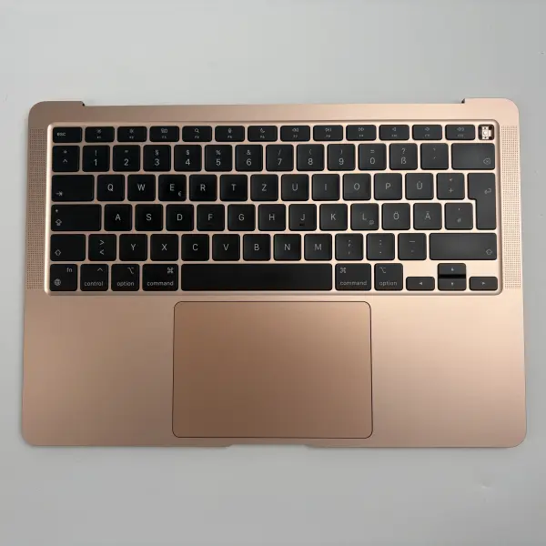 Original Topcase Tastatur Macbook Air 13" A2337 M1 2020 Gold Topcase+Trackpad+Akku Grade B