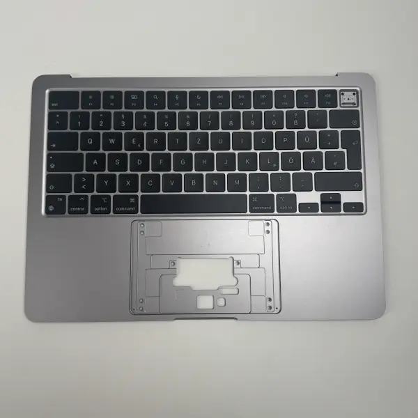 MacBook Air 13" 2024 A3113 Topcase Tastatur QWERTZ Midnight Starlight Spacegrau Silber  Spacegrau