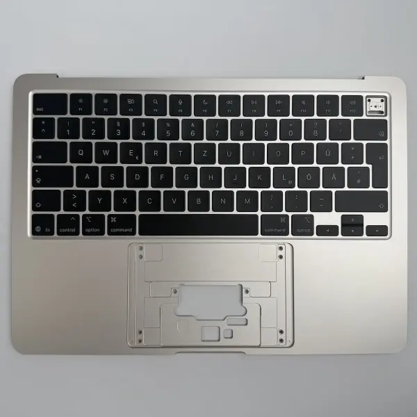 MacBook Air 13" 2025 A3240 Topcase Tastatur Midnight Starlight Himmelblau Silber Starlight