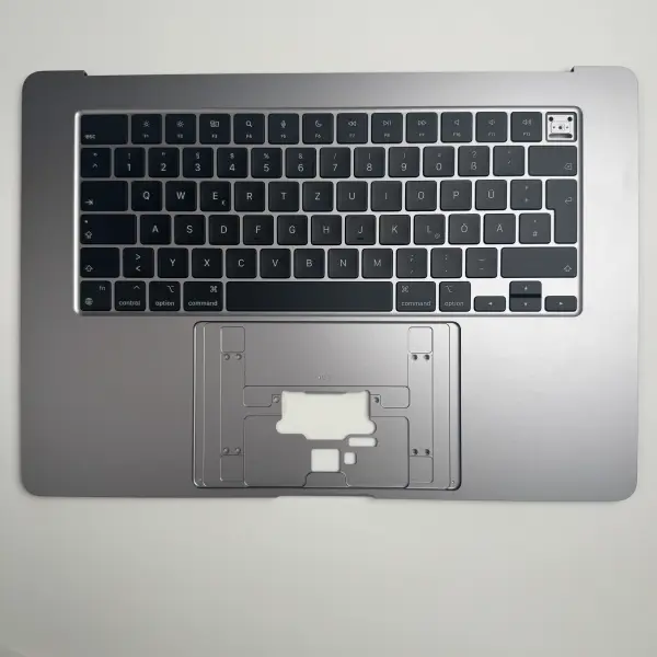 MacBook Air 15" 2024 A3114 Topcase Tastatur Midnight Starlight Spacegrau Silber  Spacegrau