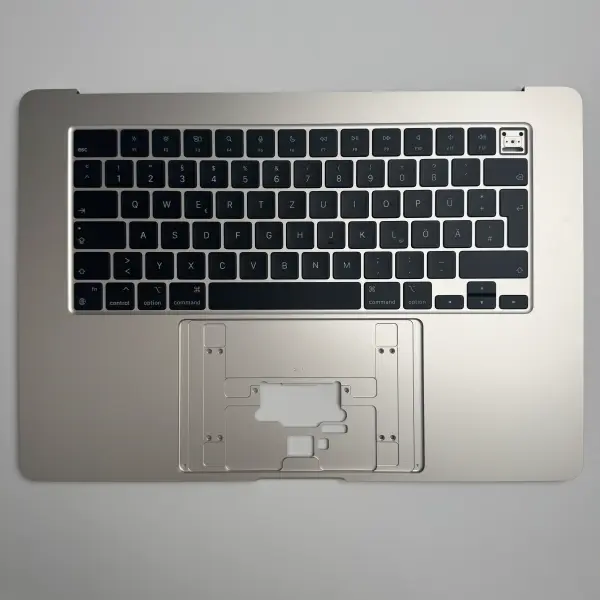 MacBook Air 15" 2024 A3114 Topcase Tastatur Midnight Starlight Spacegrau Silber  Starlight