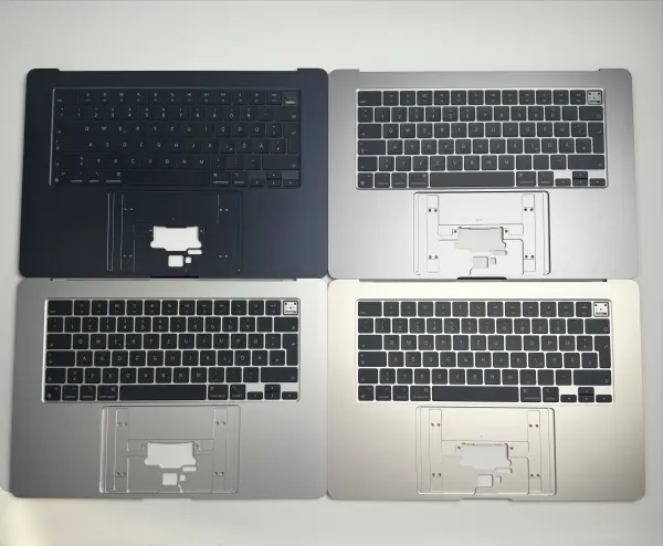 MacBook Air 15" 2023 A2941 Topcase Tastatur Midnight Starlight Spacegrau Silber