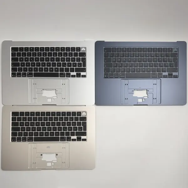 MacBook Air 15" 2025 A3241 Topcase Tastatur Midnight Starlight Himmelblau Silber