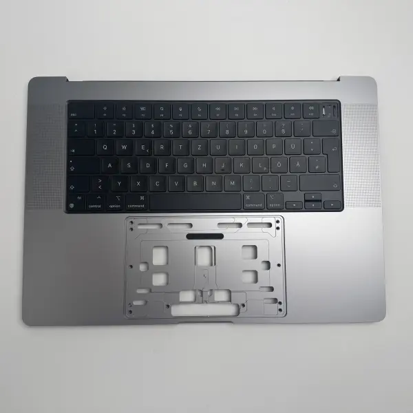 Macbook Pro 16" 2023 A2780 Topcase Tastatur QWERTZ Tastatur Silber Spacegrau  Spacegrau