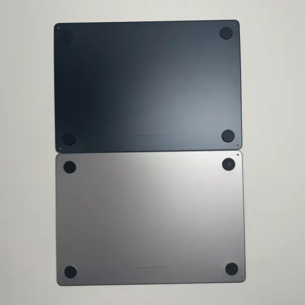 MacBook Air 13" 2022 A2681 Bodenplatte Bottomcase Midnight Starlight Space Silber