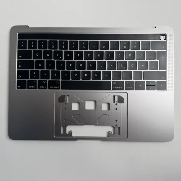 Apple MacBook Pro 13" A1989 2018 2019 Topcase Tastatur QWERTZ Spacegrau