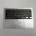 Apple MacBook Air 13" A2179 2020 Topcase Tastatur QWERTZ Silber