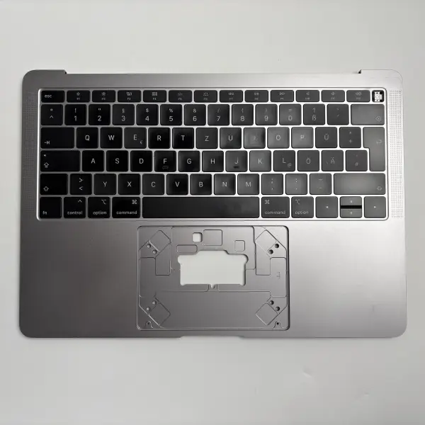 Apple MacBook Air 13" A1932 2018 2019 Topcase Tastatur QWERTZ Spacegrau