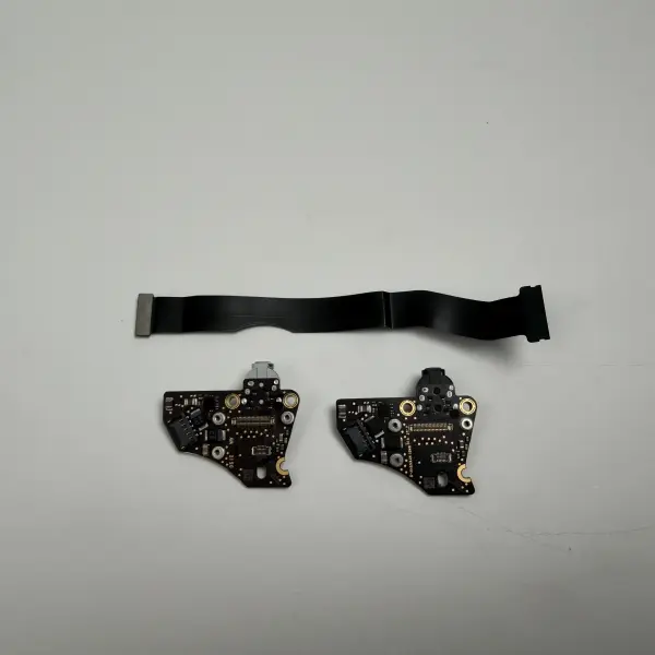 Apple MacBook Air 13 Audioboard Buchse A2179 2020 820-01992 Schwarz Weiß