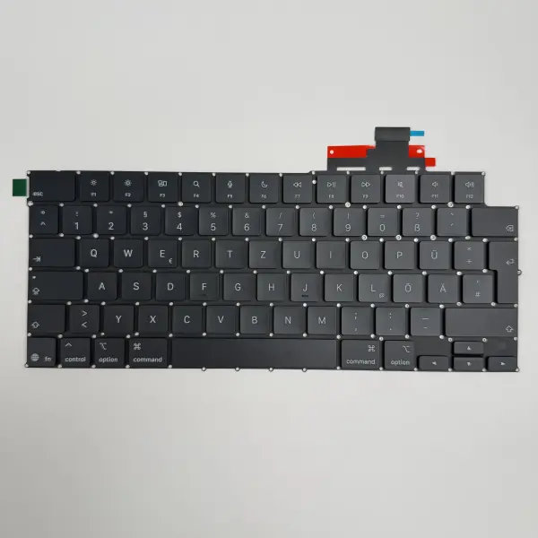 Macbook Air 13" 15" A3240 A3241 2025 Tastatur Keyboard QWERTZ DE Midnight