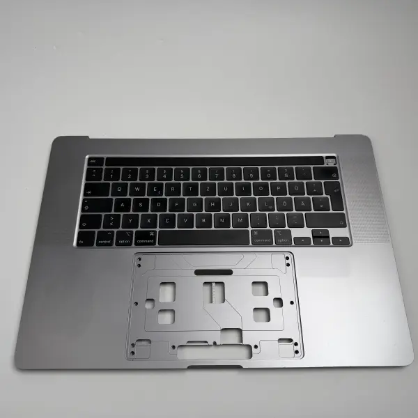 MacBook Pro 16" 2019 A2141 Topcase Tastatur QWERTZ Spacegrau D