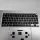 MacBook Pro 16" 2019 A2141 Topcase Tastatur Akku QWERTZ Silber B