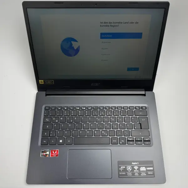 Acer Aspire 3 A314-22 14" AMD Ryzen 5 3500U 2,1GHz 8GB 1TB Schwarz