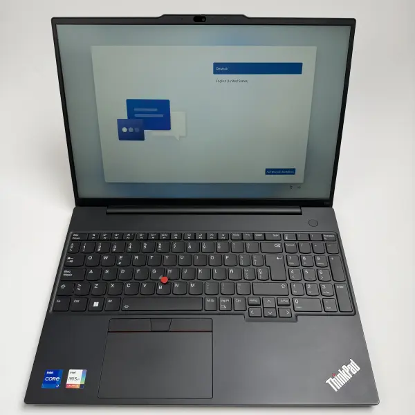 Lenovo Thinkpad E16 G1 16" i7-1355U 1,7GHz 16GB 512GB Schwarz QWERTY Spanisch