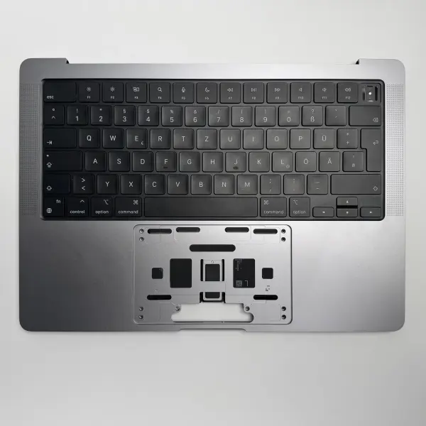 Macbook Pro 14" A2779 2023 Topcase QWERTZ Tastatur Akku Spacegrau A