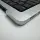 Macbook Pro 14" A2779 2023 Topcase QWERTZ Tastatur Akku Silber A