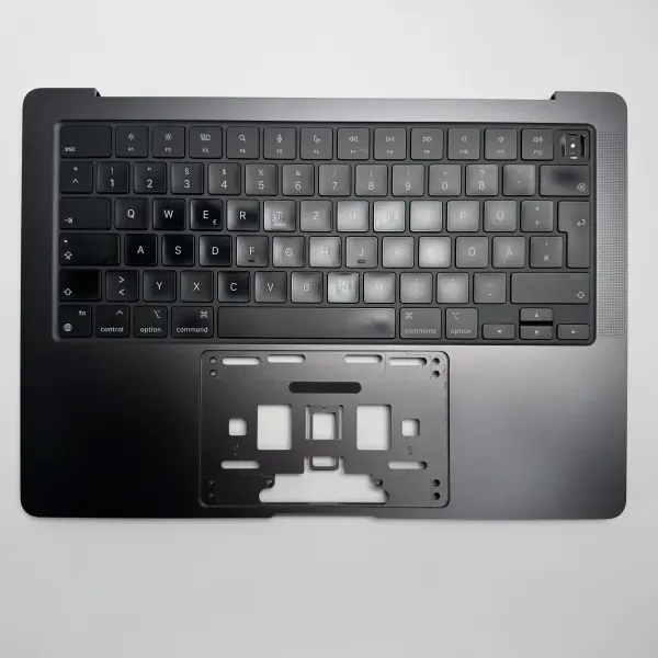 Macbook Pro 14" A2992 2023 Topcase QWERTZ Tastatur Space Black C