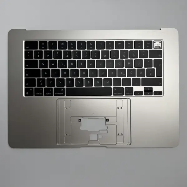 MacBook Air 15" 2023 A2941 Topcase Tastatur QWERTZ Akku Polarstern