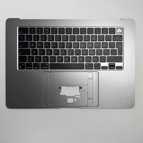 MacBook Air 15" 2023 A2941 Topcase Tastatur QWERTZ Akku Spacegrau