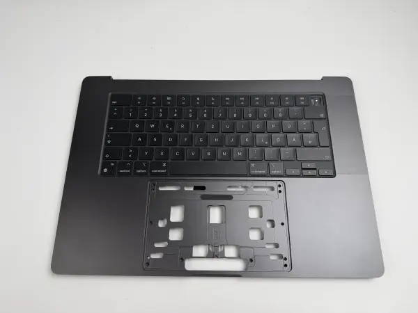 Macbook Pro 16" A2991 2023 Topcase Tastatur  QWERTZ Space Black Schwarz A