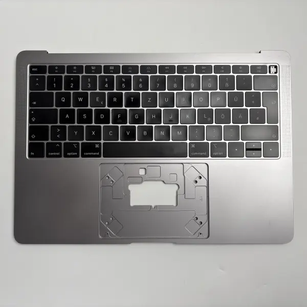 Apple MacBook Air 13" A1932 2018 2019 Topcase Tastatur QWERTZ Spacegrau A