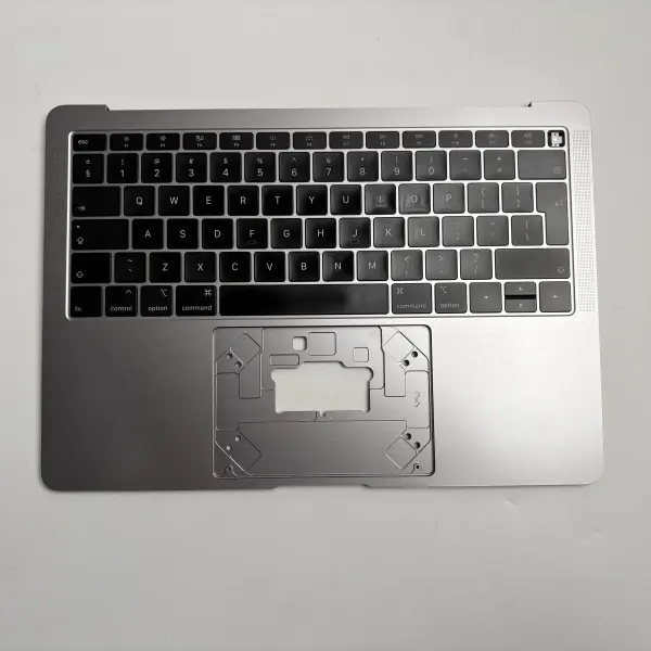 Apple MacBook Air 13" A1932 2018 2019 Topcase Tastatur QWERTY UK Spacegrau B