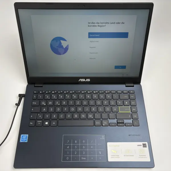 ASUS Vivobook 14" E410Ma-Ek368Ts N402 1,1GHz 4GB 128GB Blau